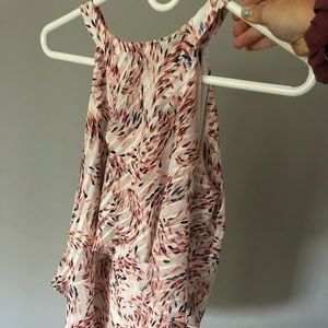 Flowy floral tank top